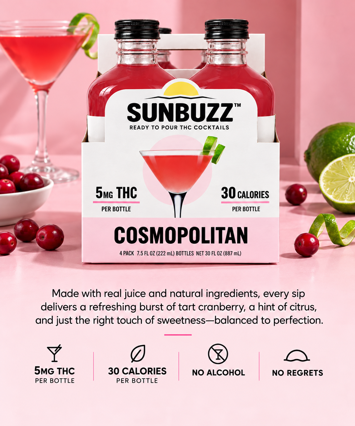 SunBuzz 5mg 4 Packs